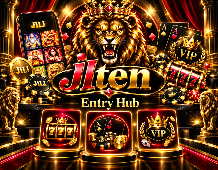 JLTEN entry hub with login register app download and JILI games